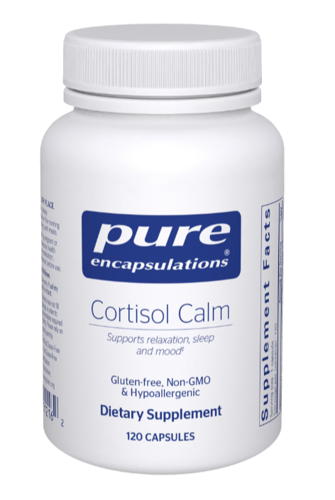 Cortisol Calm- Encapsulaciones puras 120 unidades 