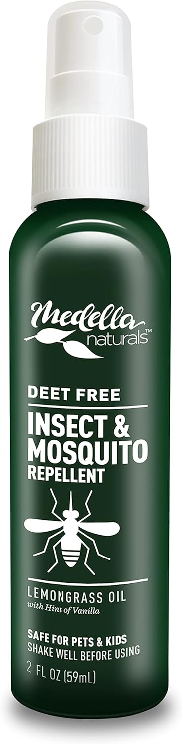 Repelente de insectos y mosquitos (sin DEET)